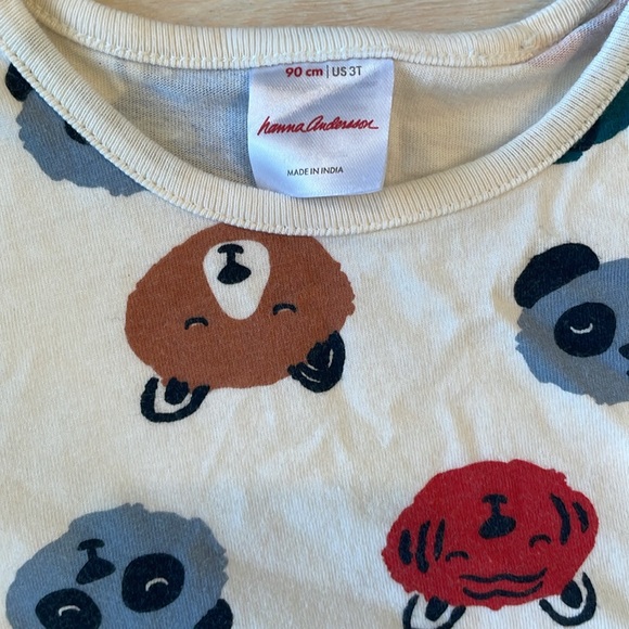 Hanna Andersson size 3T matching animal set - Picture 2 of 3